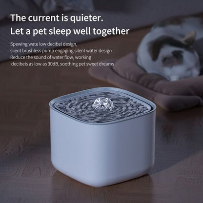 Pet Water Fountain — 3L Filtered Circulating Dispenser for Cats & Dogs